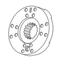 70277326 Brake Plate Assembly With Lining Fits Allis Chalmers 175 180
