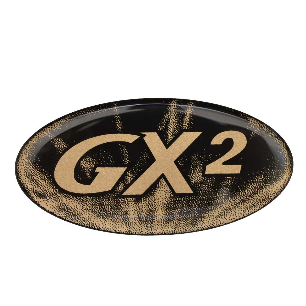 Raised Emblem Decal Sticker G3 GX2 Gold Black by G3