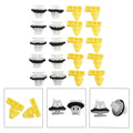 20pcs Car Clips For Nissan Juke/x Trail/murano Easy Wing Moulding