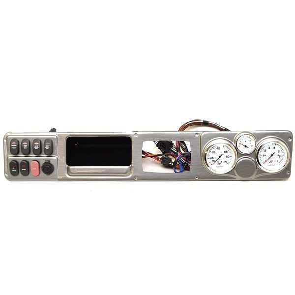 Lund Boat Dash Panel Teleflex Gauges Gray by Lund