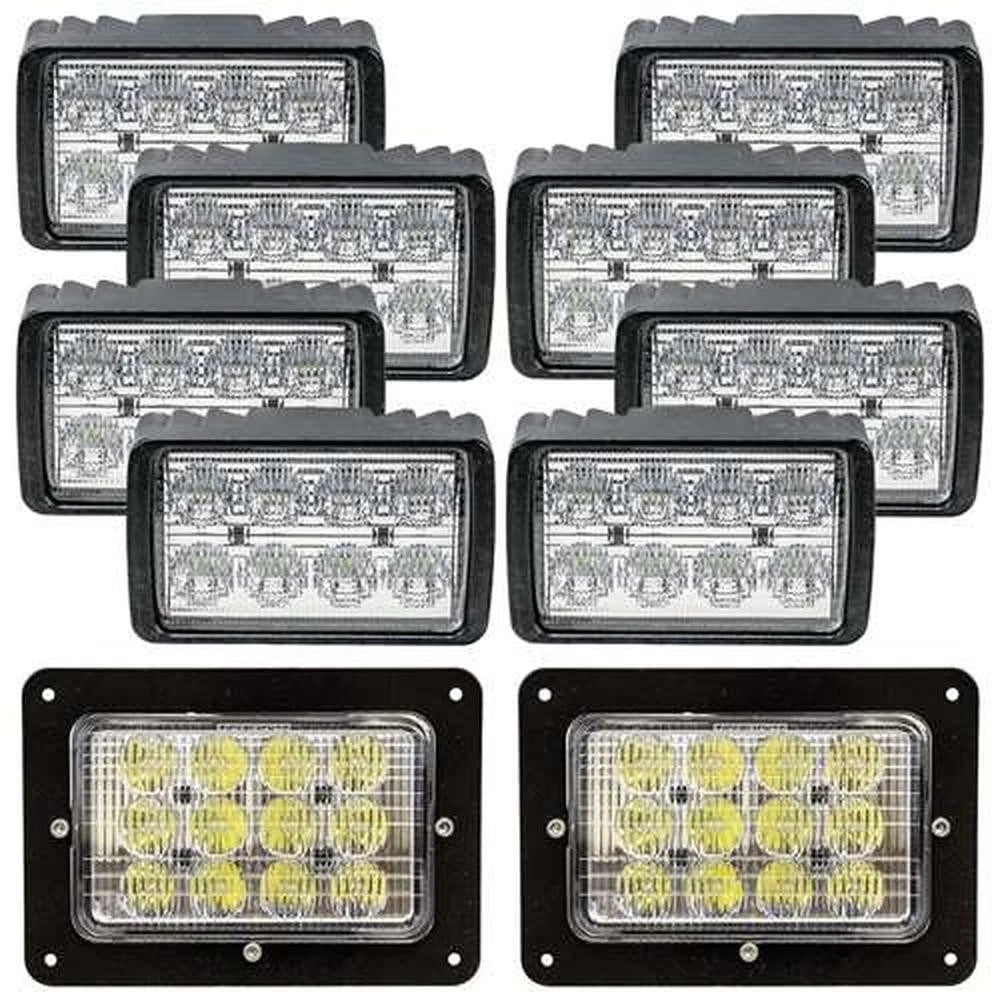 Complete Fits Case Ih 9100-9300 Series/steiger Led Light Kit