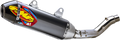 Fmf 4.1 Rct Aluminum Slip-on Exhaust With Carbon Cap For Offroad Bikes
