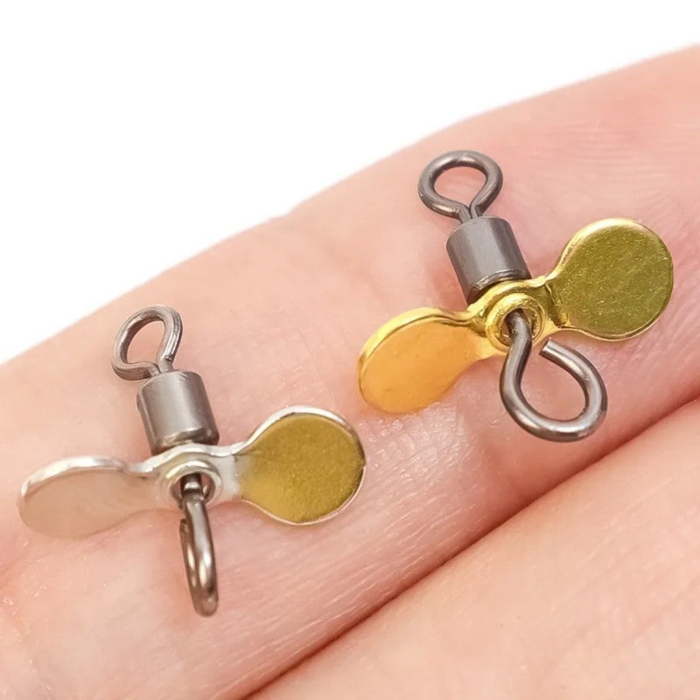 DIY Fishing Lure Turbo Spinner Blades