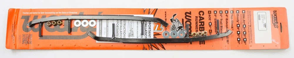 Woodys Ace Runners 8" Yamaha Snow Ski Carbide Runners For Deep Snow &