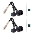 Piezo Bridge Pickup 6.35mm Audio Jack For Acoustic Guitar Mandolin