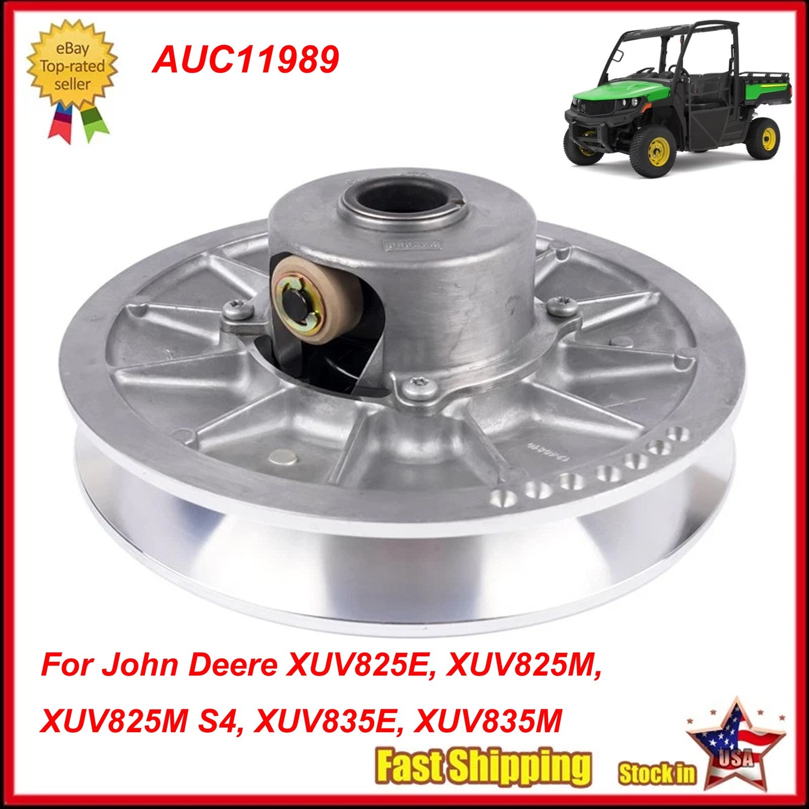 Secondary Driven Clutch John Deere XUV825E XUV825M by John Deere