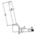 106460aa Lh Front Axle Spindle Fits White/oliver/m<wbr/>inneapolis