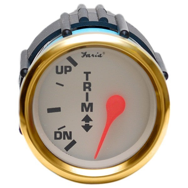 Faria Boat Trim Gauge GP4903A Honda 2 Inch Gold Beige by Faria