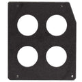 Ranger Boat Rod Organizer Face Plate 204753 | Starboard Black