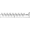 Auger 1317484c2 Fits Case 1640 1644 1660 1666 1670 2144 2166 2344 2366