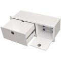 Blue Wave Boat Leaning Post Tackle Storage Unit 2430-0027 | White