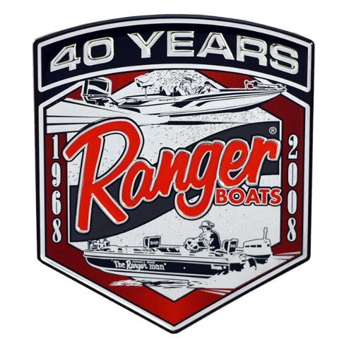 Badge Decal Ranger 4 1/8 x 4 7/8 Inch by Ranger