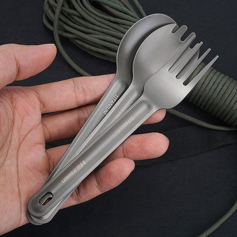 High Quality Outdoor Camping Spoon Spork