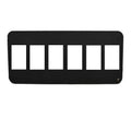 Hurricane Boat Blank Switch Panel 410425 2690 SunDeck 7 Inch Black by Hurricane