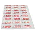 Unleaded Gas Only Sticker for Truck Vinyl Decal 2"x1"
