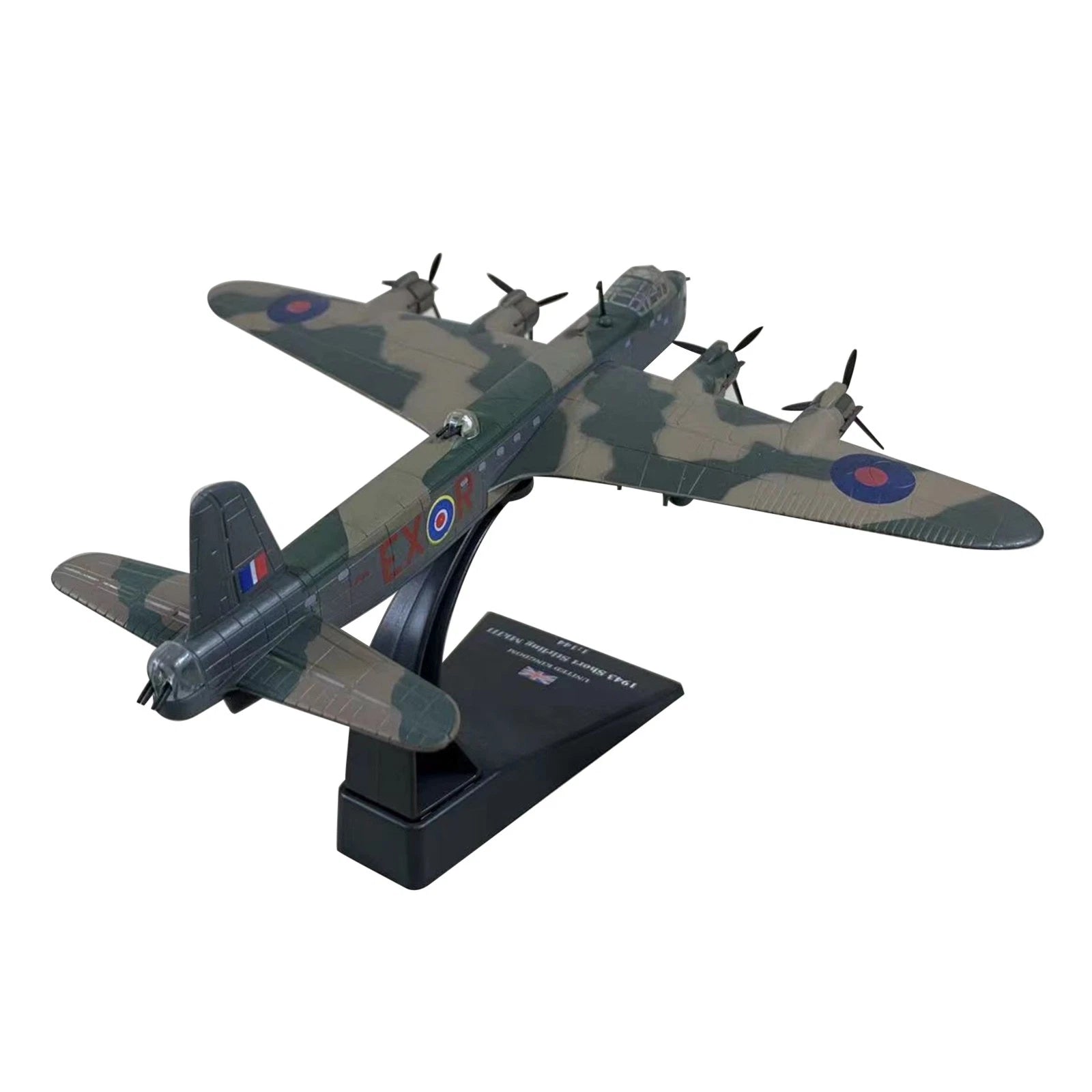 1/144 Royal Air Force Wwii Short Sterling Mk.lll Bomber Model