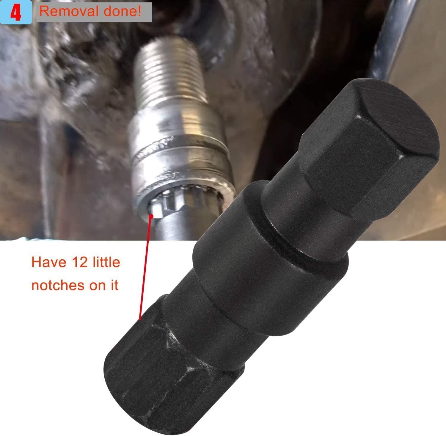 91-78310 & 18-9861 Hinge Pin Tool for Mercruiser Alpha 1, Gen 2, Bravo 1, 2 & 3O