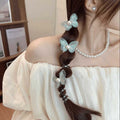Multicolor Butterfly Hair Loop