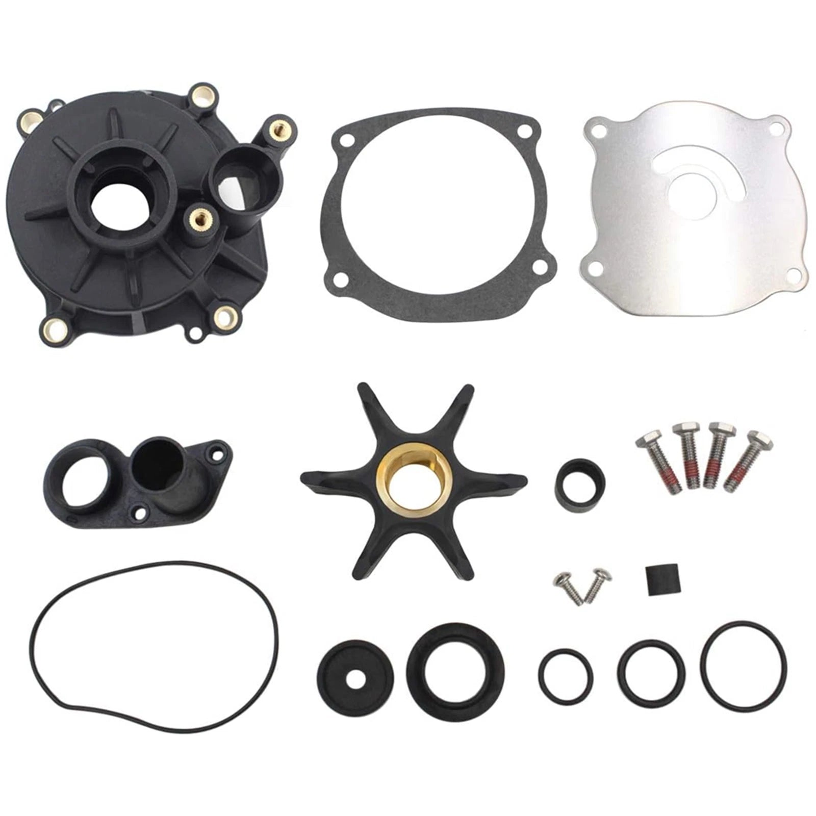 For Evinrude Johnson 85 88 90 110 112 115 Hp V4 Water Pump Kit With