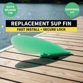 Center Fin Mint Green Slide-In for SUP