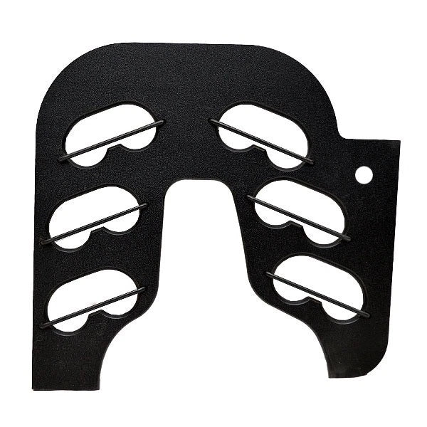 Triton Boat Fishing Rod Holder Tr-405p-bk | 17 1/2 X 16 5/8 Inch Black