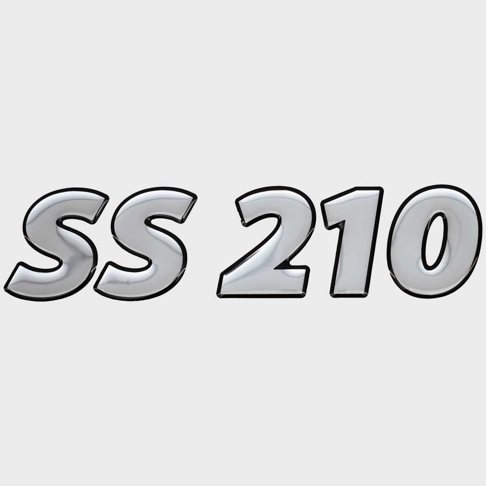 Raised Decal Lowe Pontoon SS 210 by Lowe