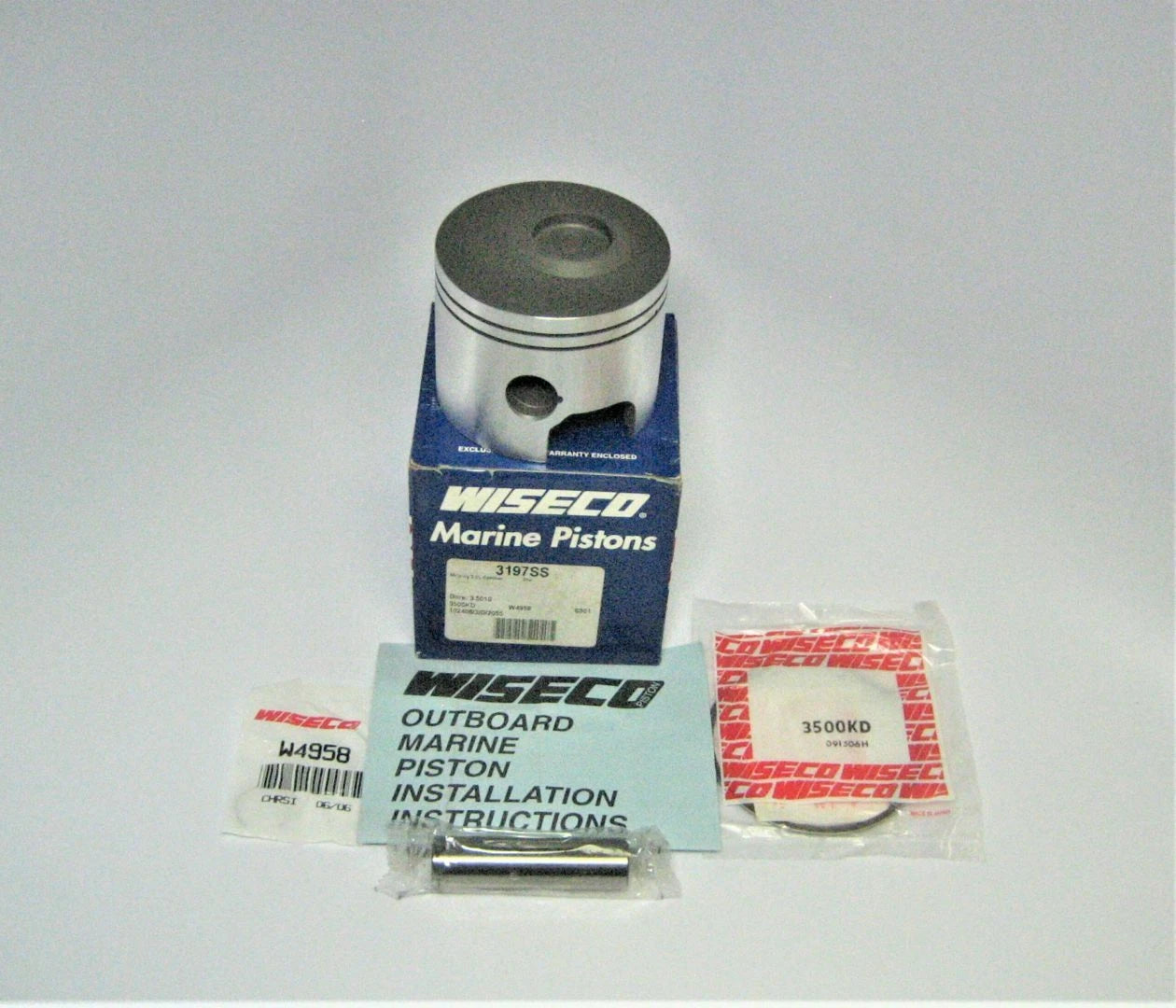 Wiseco 3197ss Mercury Optimax Marine Boat Outboard | Hook & Hull Co