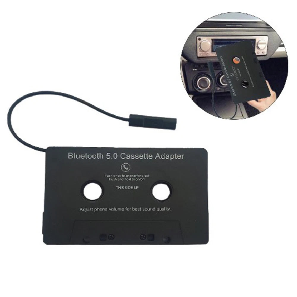 Bluetooth In Car Audio Tape Cassette Adapter Converter For Iphone