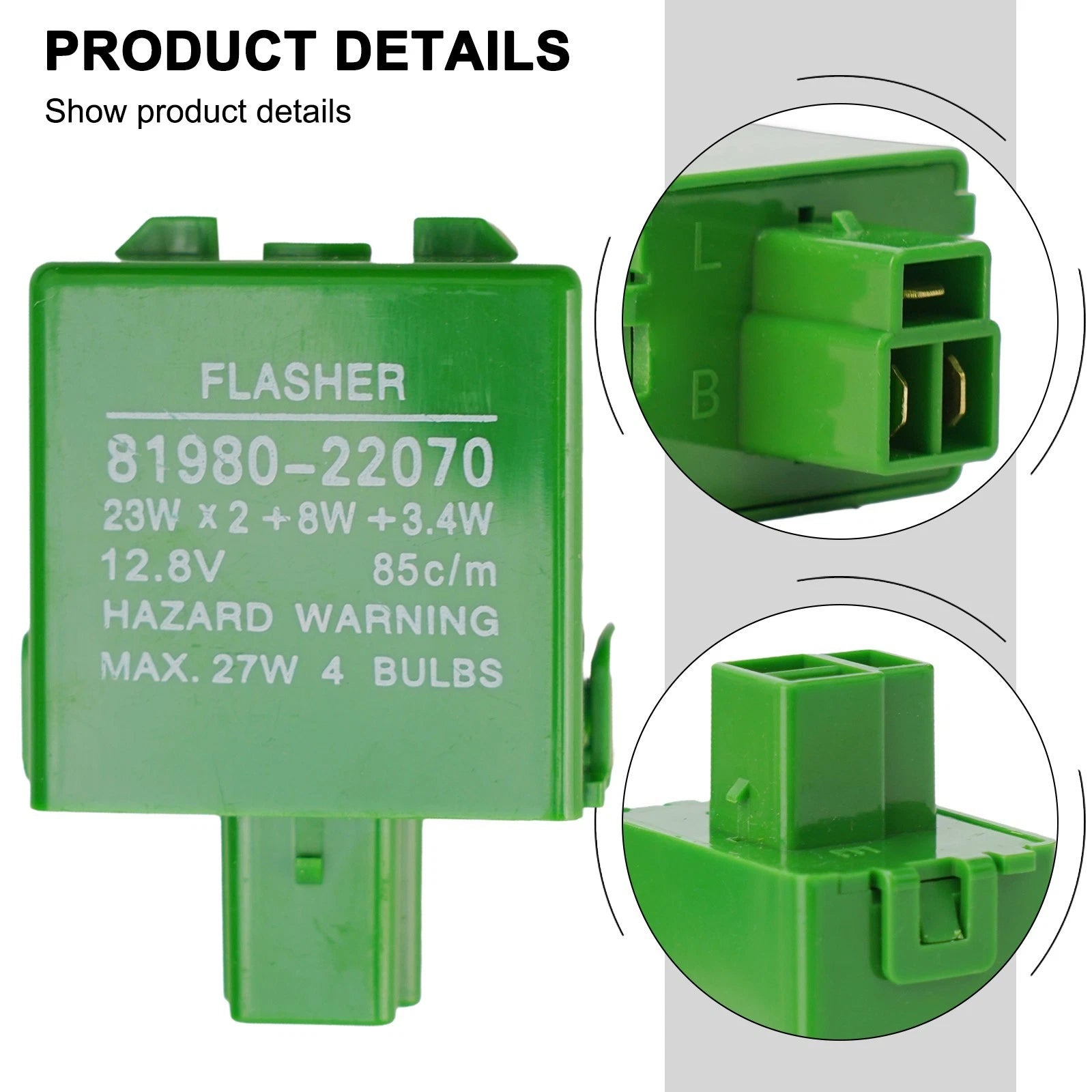 Essential Component Turn Signal Flasher Relay For Toyota Pickup For