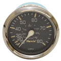 Boat Speedometer Gauge Black 3 1/4 Inch by Faria