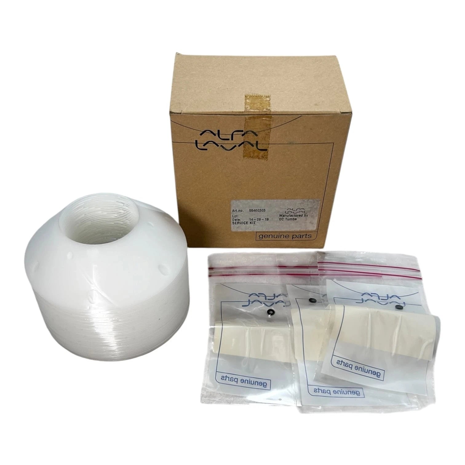 Alfa Laval 55460303, Disc Stack Of 36 W/ O-ring Service Kit, Oem