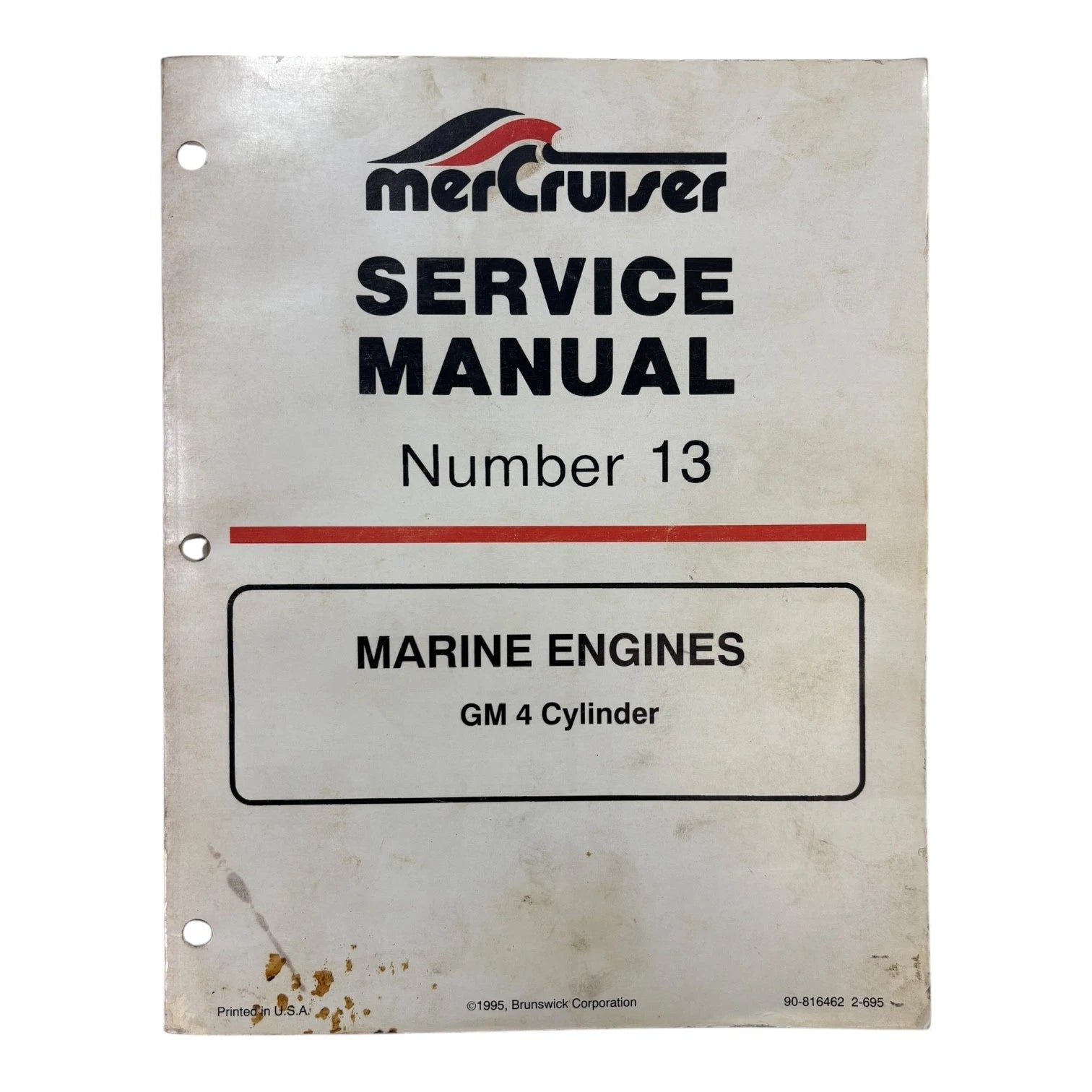 Mercruiser 90-816462, Marine Engines Gm 4 Cylinder | Hook & Hull Co