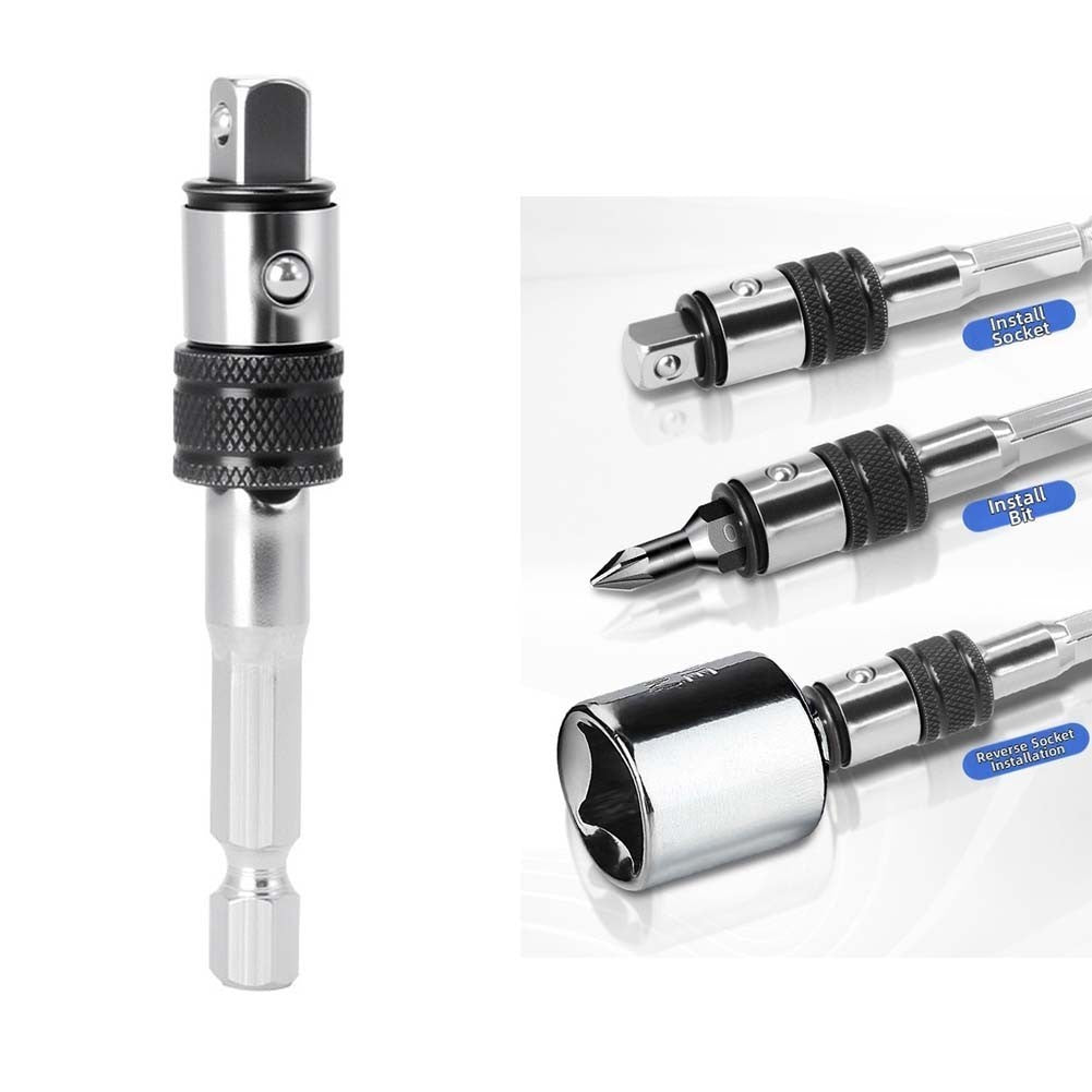 Hex Shank Bits Adapter Socket Extension
