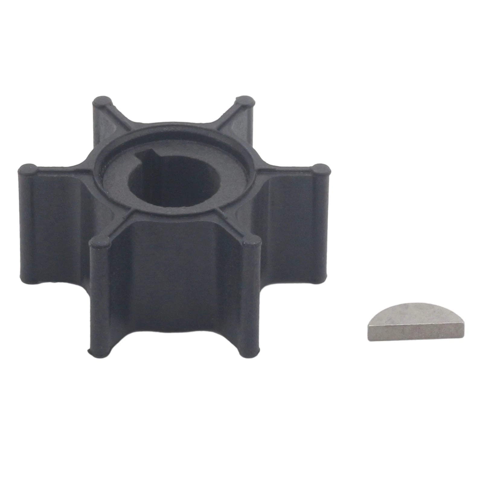 Boat Marine Water Pump Impeller & Key For Yamaha 2 Stroke 6 8 Hp