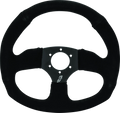 Dragonfire Racing Steering Wheels - D-shaped- Suede- Iron Series- 0in