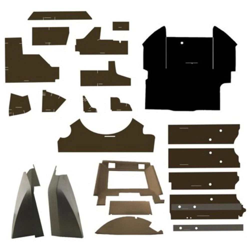 Brown Complete Cab Kit Fits John Deere 4050 4250 4450 4650 4850