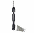 Mini Micro Hand Drill Bits Small Manual Keyless Chuck Pin Vise Rotary