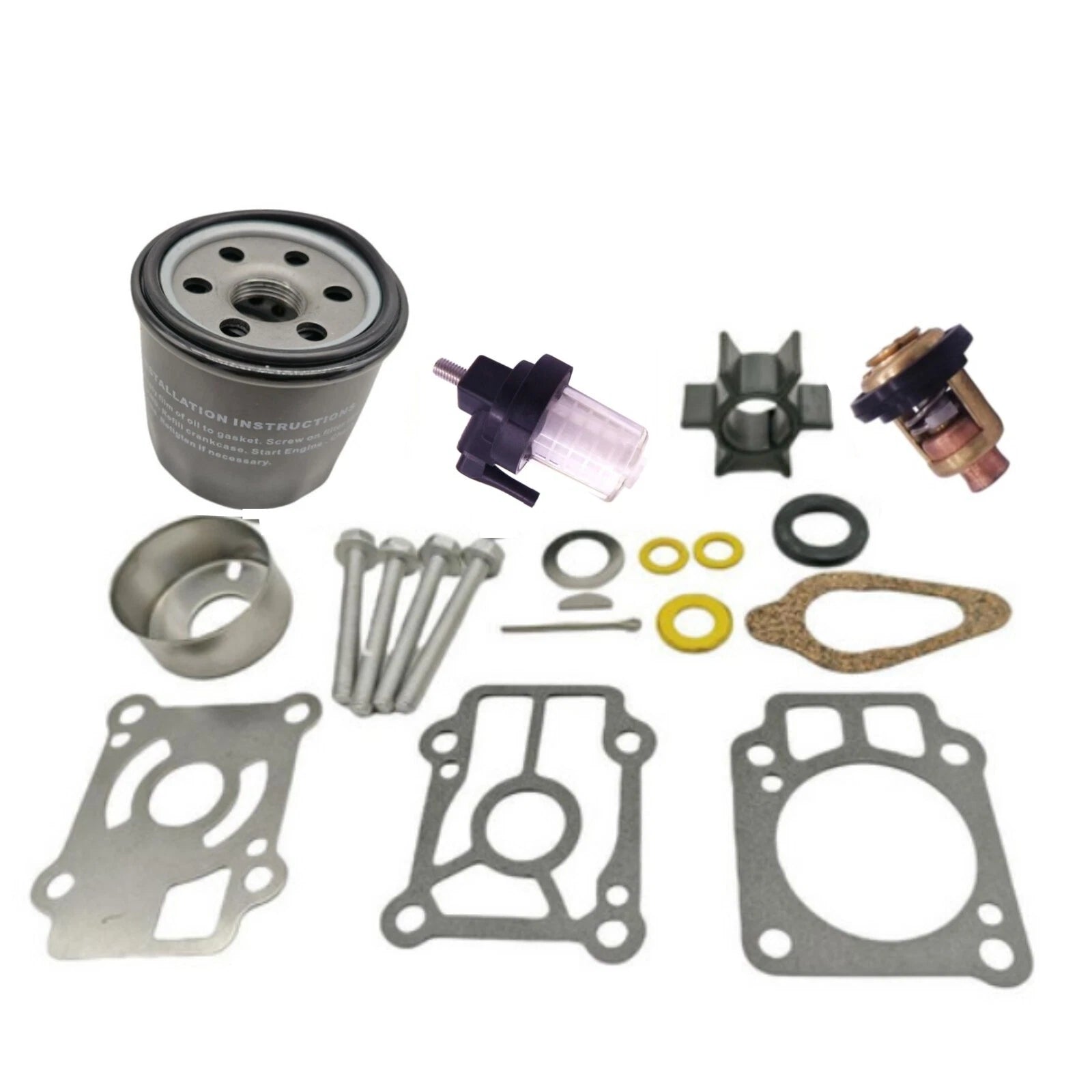 Maintenance Service Kit for Mercury Mariner 20/30HP Outboard 2010-2023