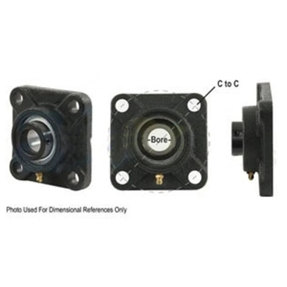 A-wgfz33-p-ai 4 Bolt Flanged Bearing W/ Lock Collar,