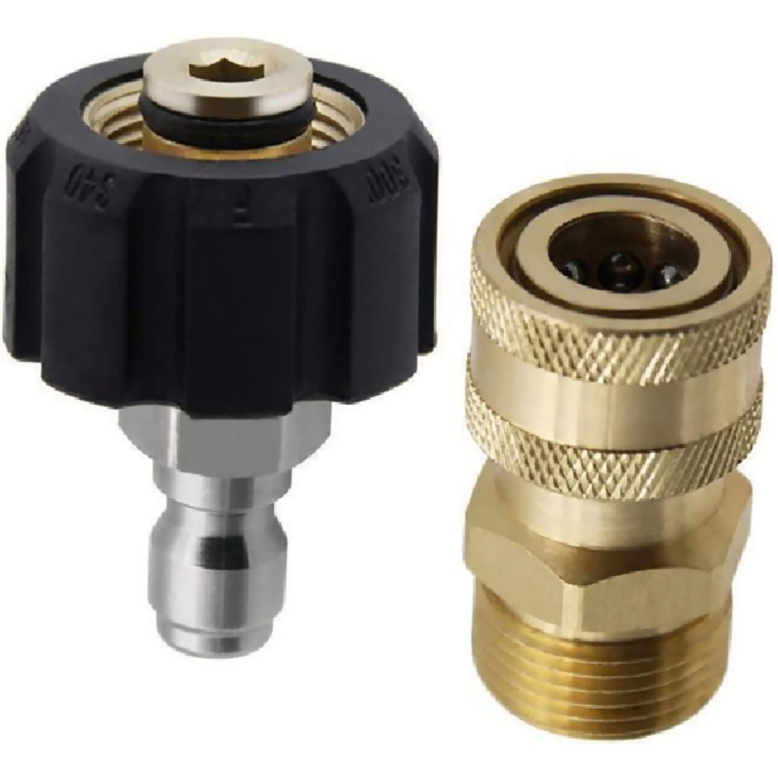M22 Female To 1/4 Male Pressure Washer Hose Connector Adapter