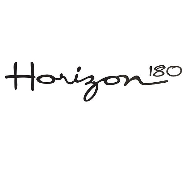 Four Winns Boat Decal 055-2237 Horizon 180 Black Vinyl 13 1/4 Inch by Four Winns