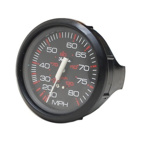 Faria Boat Speedometer Gauge 80 MPH 3 1/4 Inch by Faria
