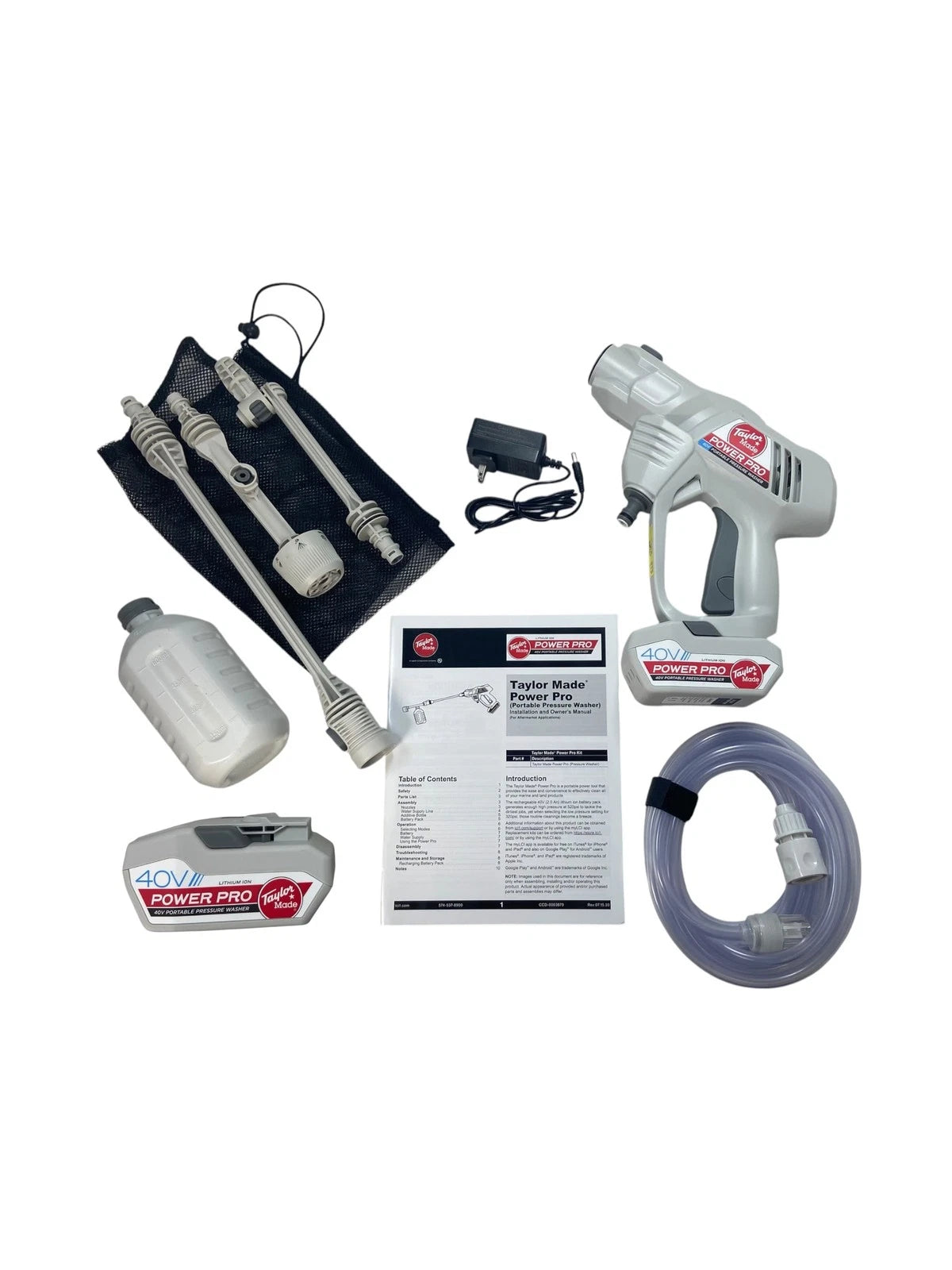 Taylor Made 12444, Power Pro 40V Portable Pressure | Hook & Hull Co