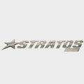 Stratos Boat Raised Brand Decal 205098 by Stratos