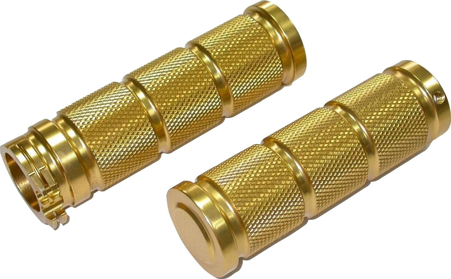 Harddrive Retro Bronze Dual Cable Handlebars & Controls Grips For