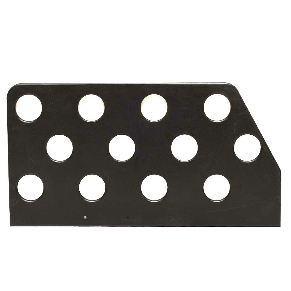 Boat Rod Holder Plate 17 x 9 Starboard Black by Tracker