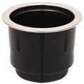 Blue Wave Boat Cup Holder Insert Stainless Rim by Blue Wave