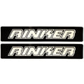 Rinker Boat Emblem Decal Stickers Pair by Rinker