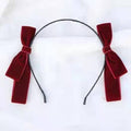 Comfortable Hair Clip Red Headband for Everyday Wear
