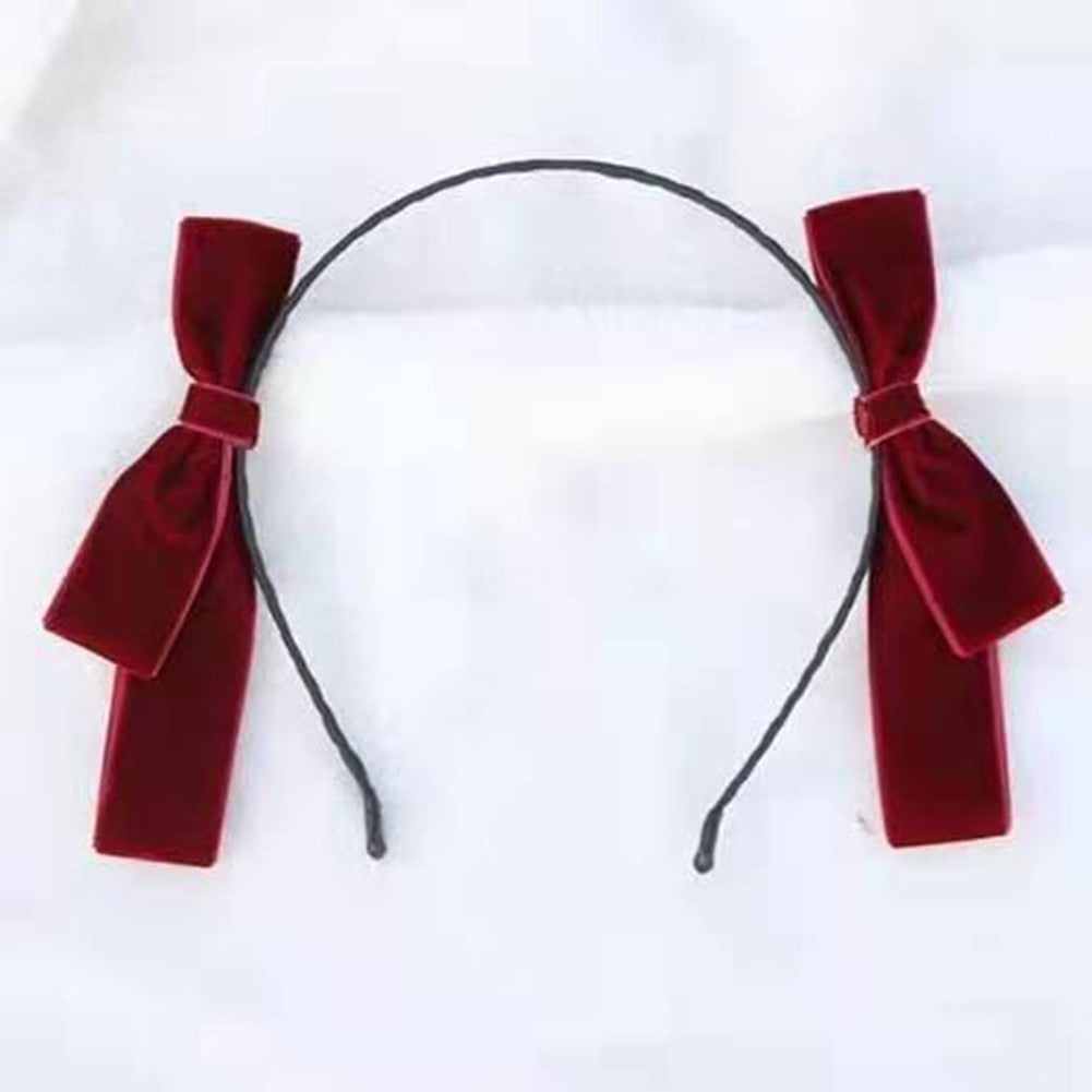 Comfortable Hair Clip Red Headband for Everyday Wear